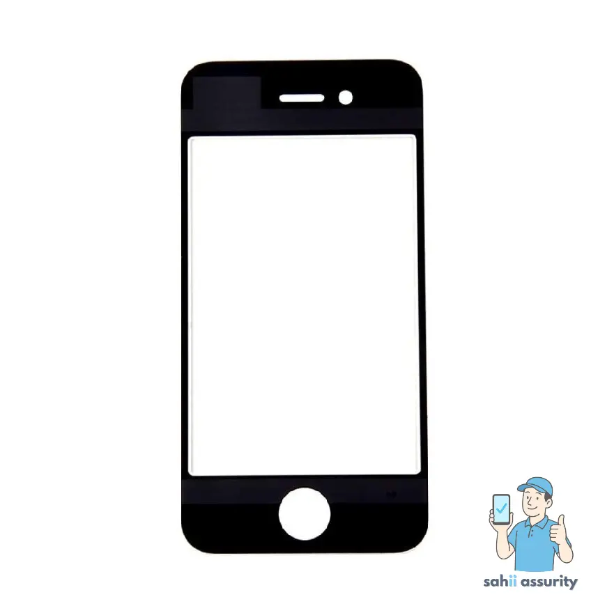 Glass for Apple iPhone 4G Black thumbnail